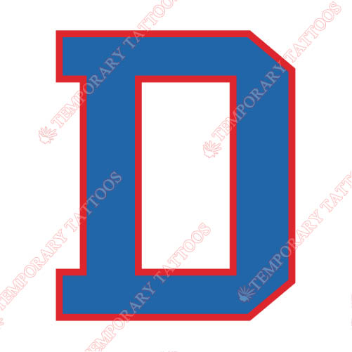 DePaul Blue Demons Customize Temporary Tattoos Stickers NO.4268